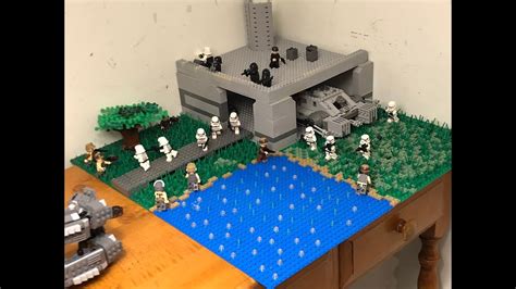 Huge Lego Imperial Base On Onderon Moc Youtube