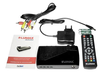 Обзор цифровых приставок Lumax: правила настройки и подключения
