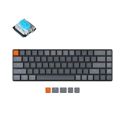 Jual Keychron K Hot Swappable Rgb Backlight Gateron Switch Bonus Pouch Blue Switch Di