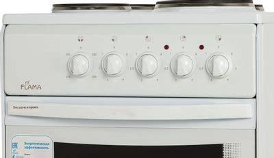 Обзор товара электрическая плита Flama AE 1402 W, эмаль, белый (282680 ...