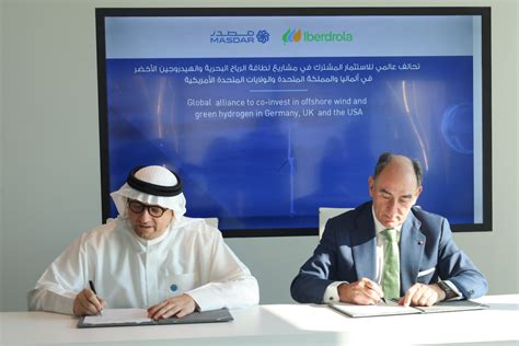 Iberdrola Masdar To Invest Billion In Offshore Wind And Green