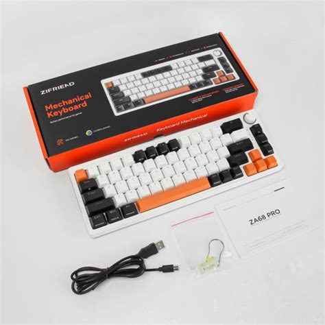 Zifriend Za Hot Swappable Rgb Mechanical Keyboard Night Crow Tnt