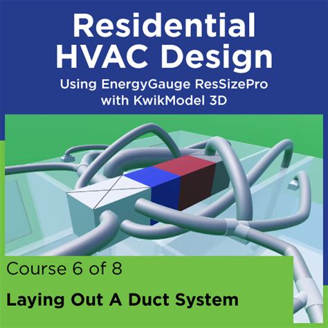 Residential Hvac Design Course 6 Of 8 Laying Out A Duct System