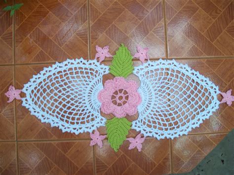 Carpetas En Crochet Ovaladas Imagui