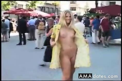 Krizstina Beautiful Czech Naked In Public