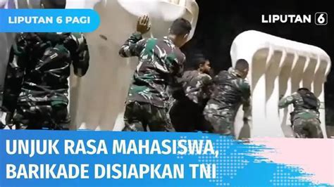 Berita Barikade Istana Merdeka Hari Ini Kabar Terbaru Terkini