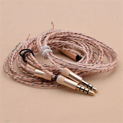 Pcs Diy Headphone Cable Mm Copper Cable Strands Audio Earphone