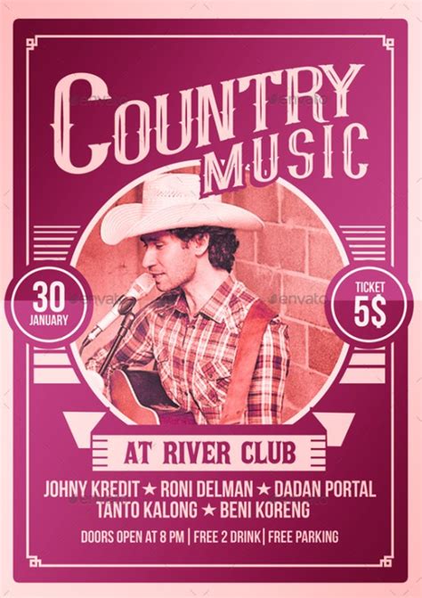 Country Poster Design 21 Free Psd Ai Vector Format Download