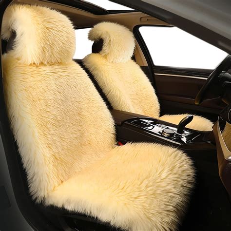 Similar Only 1 Pc Big Ant Sheepskin Seat Covers Sleek Design Full Size Car Seat Pad Soft