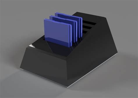 3d Printed Sd Card Holder A Deskworthy Design By Tony D Pinshape