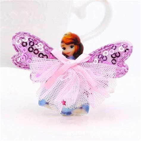 Perruque Barrettes N Ud Papillon Couleur Bonbon Pour Enfants