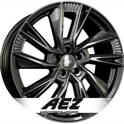 Alloy Wheels AEZ Havanna Black Polished N1520 TyreLeader Ie