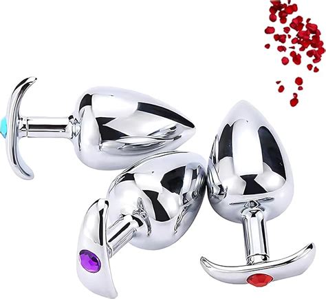 Amazon Anal Plug Trainer Sets PCS Stainless Steel Butt Plug Anal Expander Metal Anal