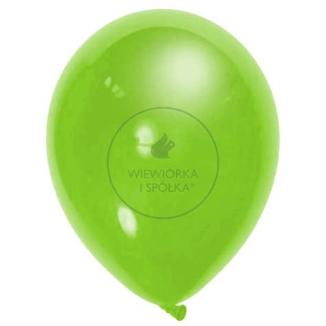 Balony Zielone Kiwi Per Owe Szt Wiewi Rka I Sp Ka