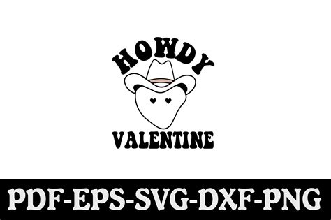 Howdy Valentine Svg Graphic By Creativekhadiza124 · Creative Fabrica