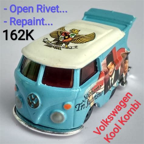Hot Wheels Vw Volkswagen Kool Kombi Custom Pancasila President And Vice Soeharto Tri Sutrisno
