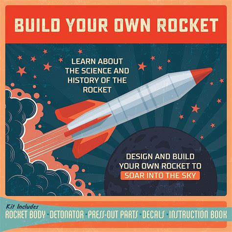 Buy Build Your Own Rocket Kit: Design and Build Your Own Rocket to Soar into the Sky - Learn
