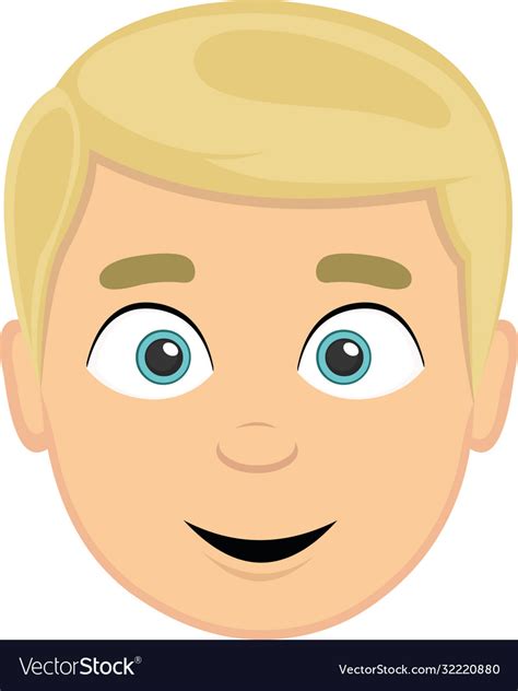 Blonde Hair Blue Eyes Clipart