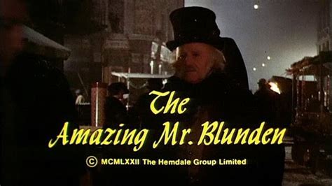 The Amazing Mr Blunden 1972 Laurence Naismith Lynne Frederick Garry