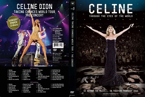 Capas Shows Internacional Celine Dion Taking Chances World Tour