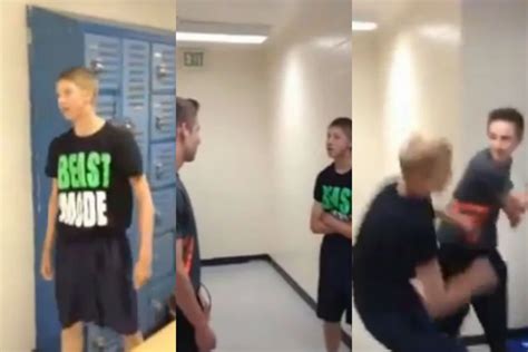 Bully Asks To Get Punched And Gets His Wish [video]