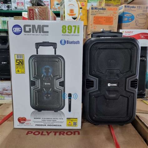 Jual Speaker Aktif Bluetooth Gmc I Plus Mic Di Seller Laris Plaza