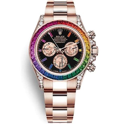 Rolex Daytona Rainbow Black Dial Rbow Unworn En Venta Por