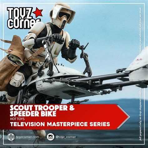 Jual Toyz Corner Hot Toys TMS 017 TMS17 Scout Trooper Speeder Bike The Mandalorian