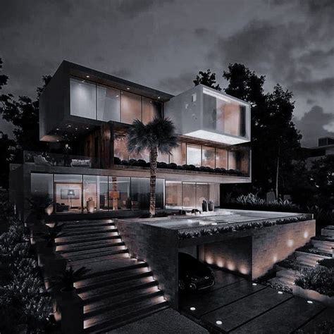 Дома для фф | Dark modern house, Dream house exterior, Luxury homes ...