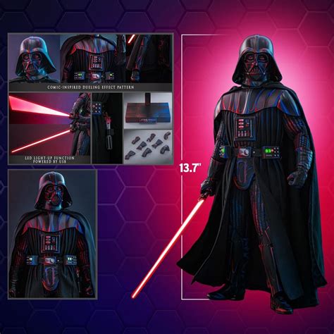Darth Vader Duelling Effect Action Figure By Hot Toys