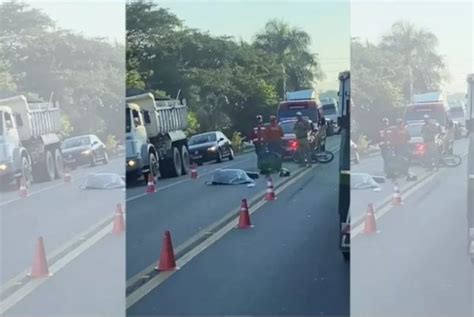 Grave Acidente Com Dois Carros E Uma Moto Termina Em Morte Na Br 280 Em