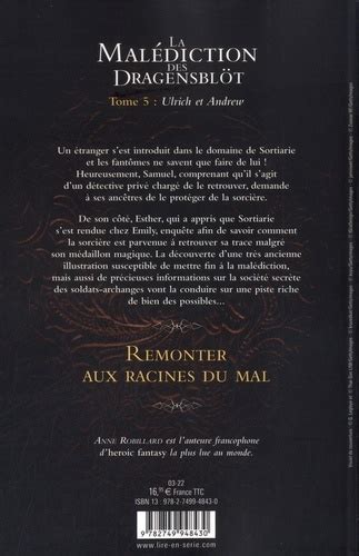 La Mal Diction Des Dragensbl T Tome Ulrich Anne Robillard