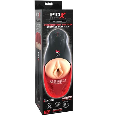 Pdx Elite Stroker Fuck O Matic Vagina Doppia Vibrazione Masturbador