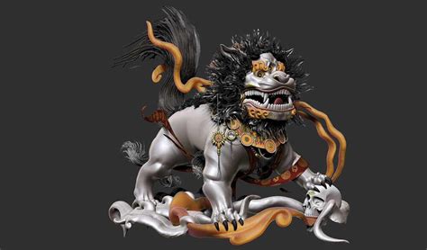 Snow Lion - ZBrushCentral