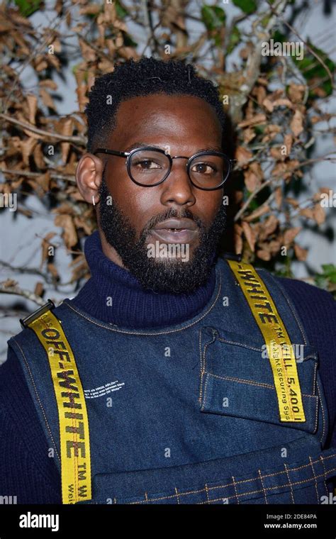 Kofi Siriboe Attending The Off White Menswear Fall Winter 2019 2020 Show As Part Of Paris