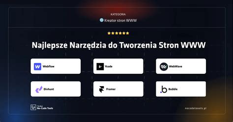 Top Najlepszych Narz Dzie Do Tworzenia Stron