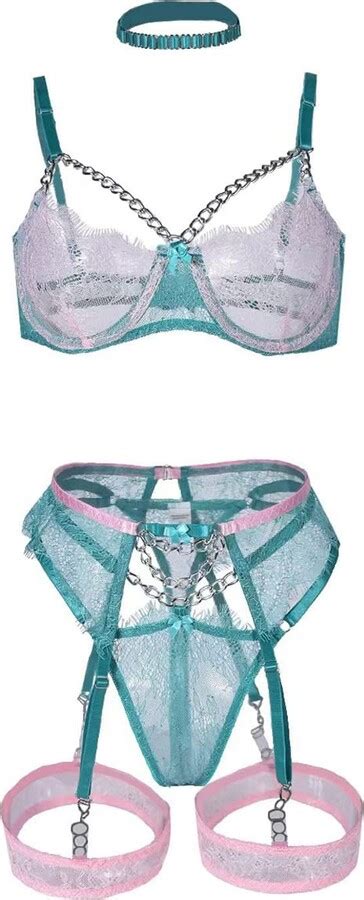 Hhx Women Lingerie Sexy Teddy One Piece Lace Babydoll Fishnet Babydoll Bodysuit Nightie Shopstyle