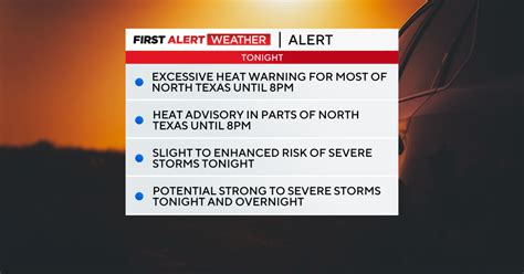 First Alert Weather: Overnight storms expected in North Texas Thursday - CBS Texas