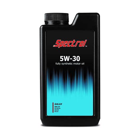 Синтетическое моторное мало Spectrol GALAX 5W-30, 1 л 9007 - выгодная ...