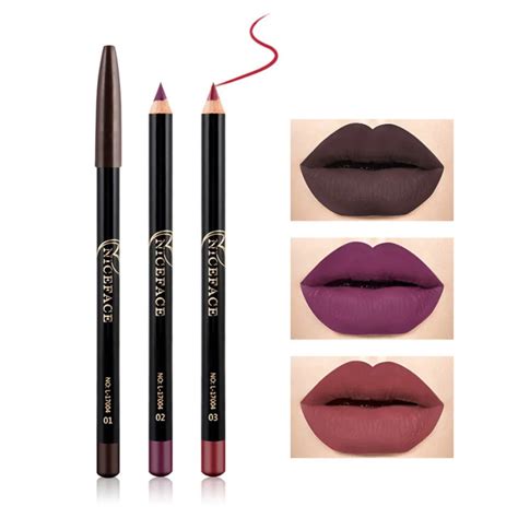 Aliexpress Buy NICEFACE Brand 12pcs Lot Nude Lip Liner Pencil Waterproof Matte Red