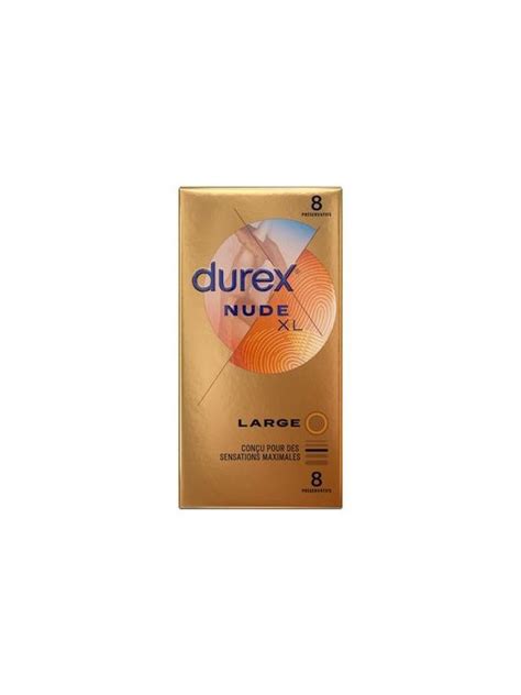 Préservatif Nude Extra Large DUREX