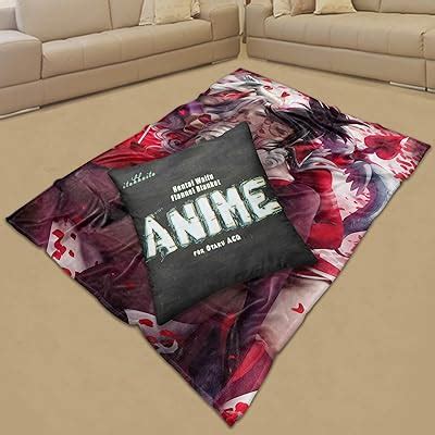 Amazon Itakkaito Cow Print Bikini Hot Girls Anime Flannel Fleece Blanket Big Boobs Ass Nude