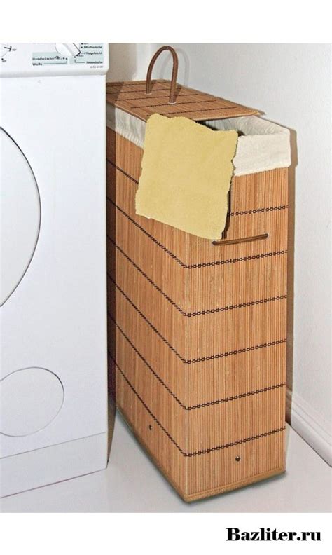 Хранение грязного белья. Места для хранения и полезные советы