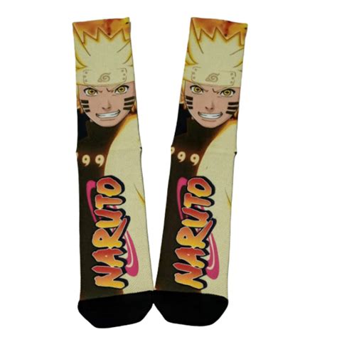 Meias Divertidas Coloridas Naruto Anime Ninja Akatsuki Shopee Brasil