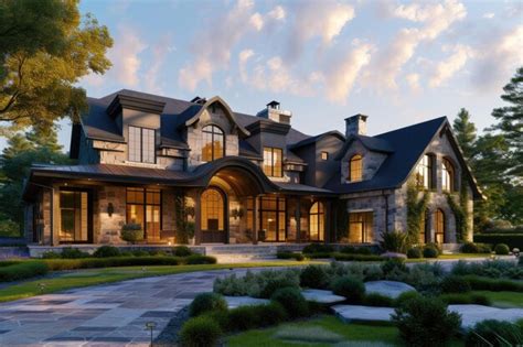 premium photo traditional style home
