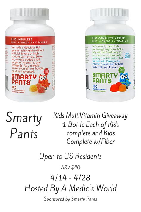 Monicas Rants Raves and Reviews: Smarty Pants Kids MultiVitamin ...