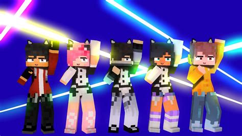 Tutu Couple Maid Sexy Dance Aphmau Kc Aaron Noi Zane Minecraft Animation Shorts Youtube