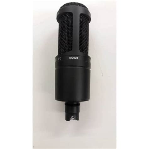 Audio Technica AT2020 Condenser Mic & Pro XLR lead (refurbished)