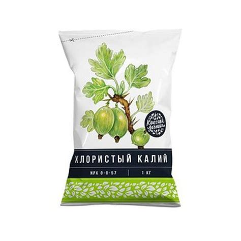 Удобрение смесовое Калийное (Хлористый калий) 1кг — купить в Петровиче ...