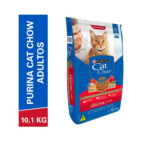 Ração Purina Cat Chow sabor e saúde para seu gato